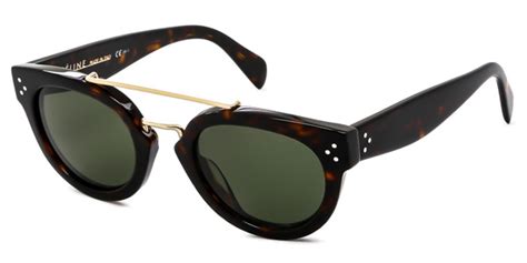 Celine CL41043/S Pretty 086/1E Sunglasses in Tortoiseshell 